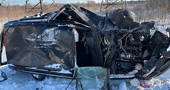 Водитель «Нивы» чудом выжил после столкновения с пассажирским поездом 