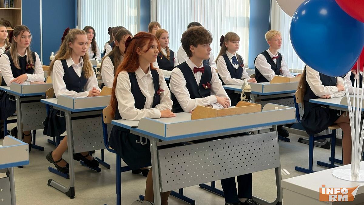 В Рузаевке школа № 8 после капремонта принимает учеников