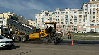 В Саранске на участках Большевистской ограничено движение