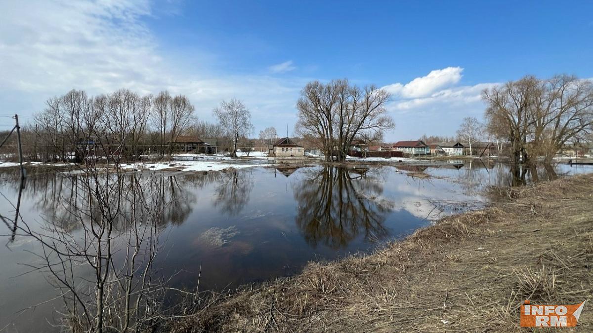 В Мордовии подтоплены шесть низководных мостов