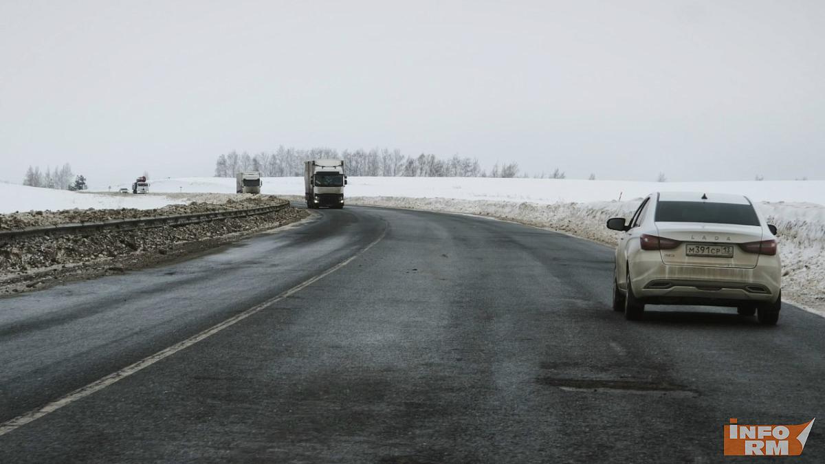 В Мордовии на трассе «Саранск – Сурское – Ульяновск» нашли опасный участок