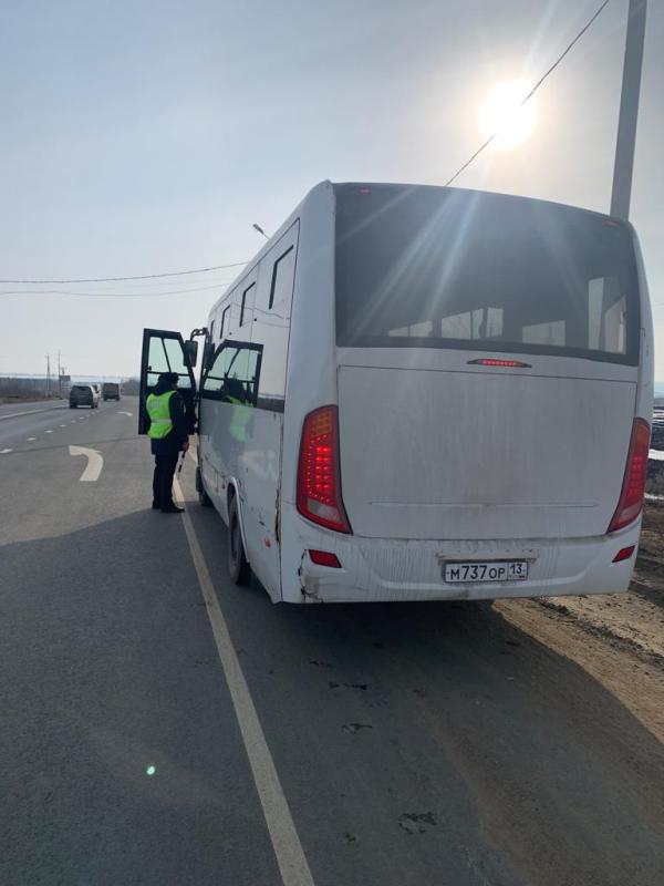В Мордовии проверили водителей маршруток и выявили 70 нарушений