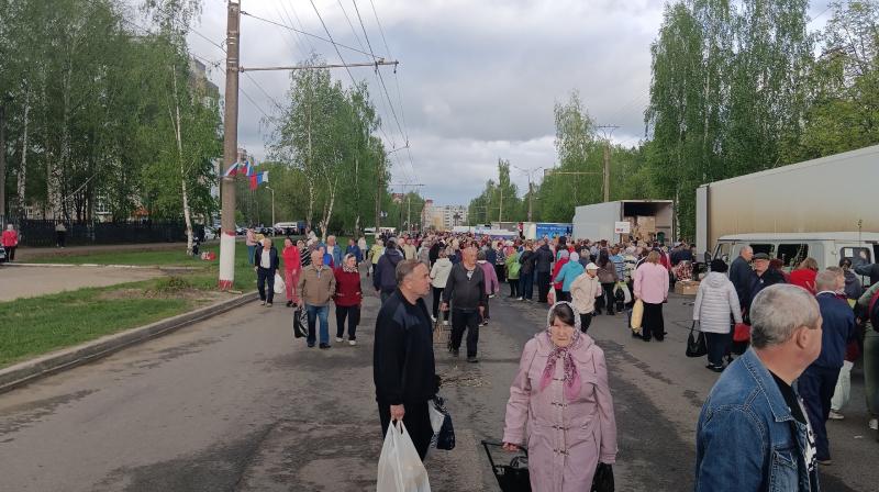 В четырех районах Саранска проходят предпасхальные ярмарки